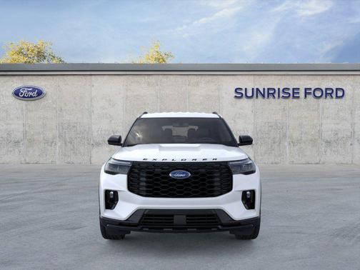White 2026 Ford Explorer ST-Line