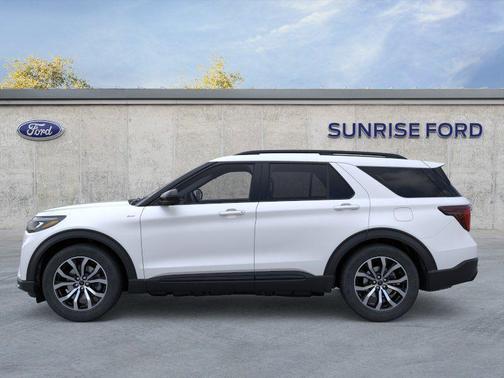 White 2026 Ford Explorer ST-Line