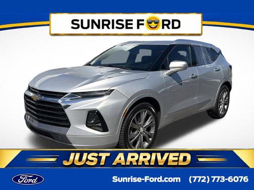 Silver Ice Metallic 2020 Chevrolet Blazer Premier