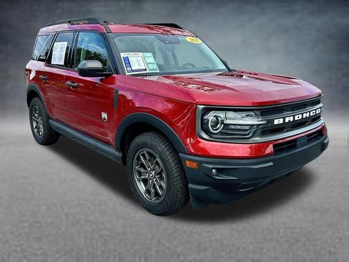 Red Metallic 2021 Ford Bronco Sport Big Bend