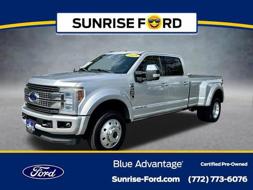 Ingot Silver 2019 Ford F-450 Platinum