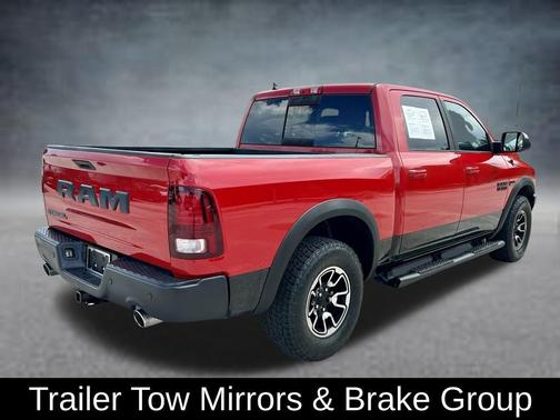 Flame Red Clearcoat 2017 RAM 1500 Rebel