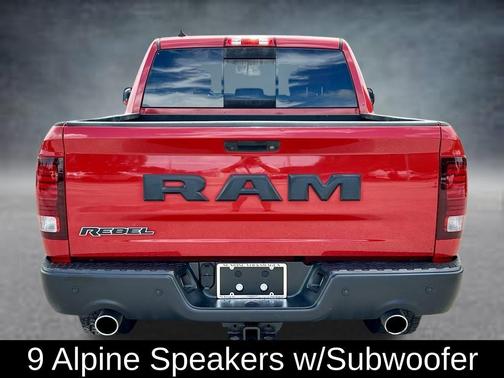 Flame Red Clearcoat 2017 RAM 1500 Rebel