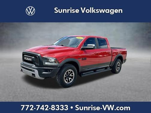 Flame Red Clearcoat 2017 RAM 1500 Rebel