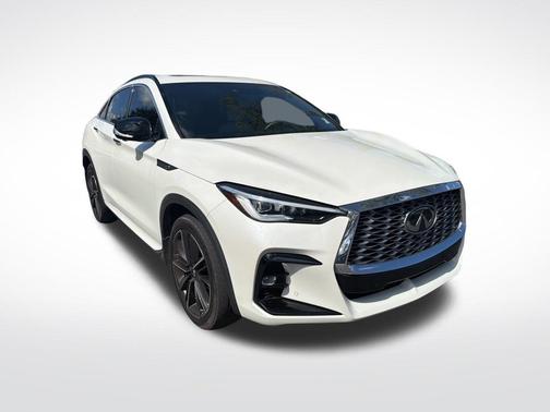 Majestic White 2022 INFINITI QX55 ESSENTIAL