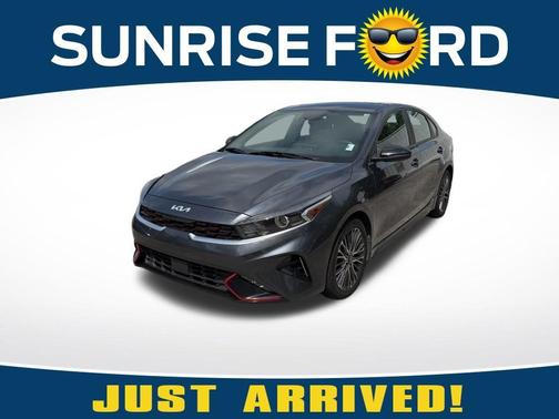 Gravity Gray 2024 Kia Forte GT-Line