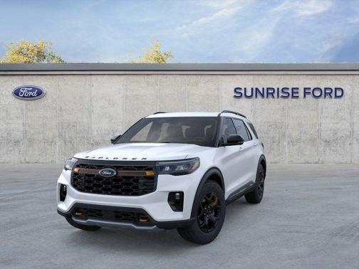 White 2026 Ford Explorer Tremor