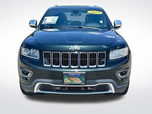 Black Forest Green Pearlcoat 2014 Jeep Grand Cherokee Limited