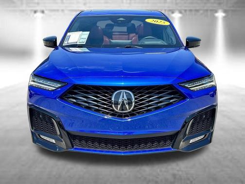 Blue 2025 Acura MDX A-Spec