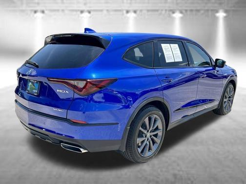 Blue 2025 Acura MDX A-Spec