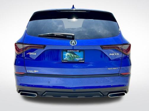 Blue 2025 Acura MDX A-Spec