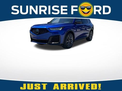 Blue 2025 Acura MDX A-Spec