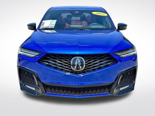Blue 2025 Acura MDX A-Spec