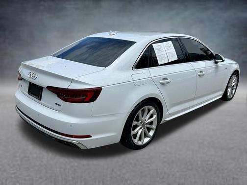 Glacier White Metallic 2019 Audi A4 2.0T Premium Plus