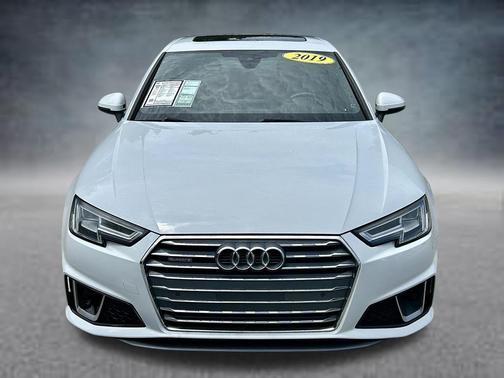 Glacier White Metallic 2019 Audi A4 2.0T Premium Plus