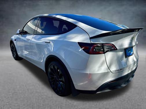 Pearl White Multi 2022 Tesla Model Y Long Range