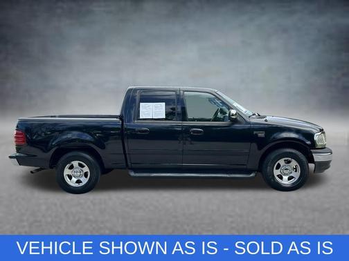 Black Clearcoat 2002 Ford F-150 XLT SuperCrew