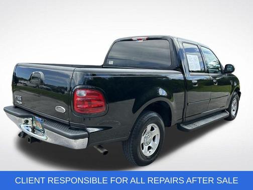 Black Clearcoat 2002 Ford F-150 XLT SuperCrew