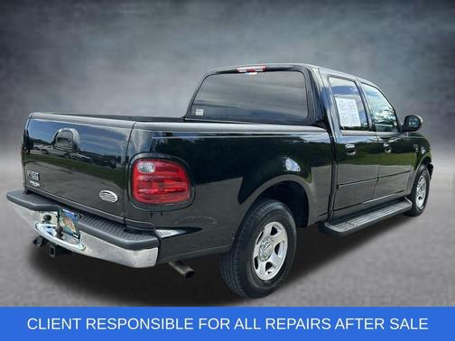 Black Clearcoat 2002 Ford F-150 XLT SuperCrew