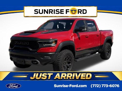 Flame Red Clearcoat 2021 RAM 1500 TRX