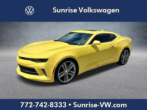 Bright Yellow 2018 Chevrolet Camaro 1LT
