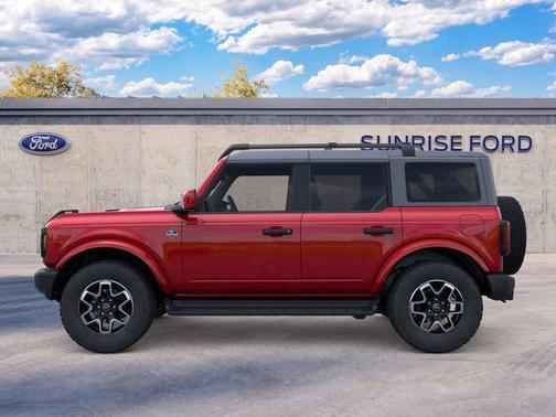 Ruby Red Metallic 2026 Ford Bronco Outer Banks