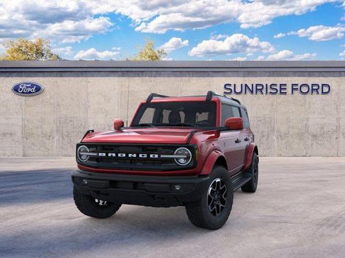 Ruby Red Metallic 2026 Ford Bronco Outer Banks