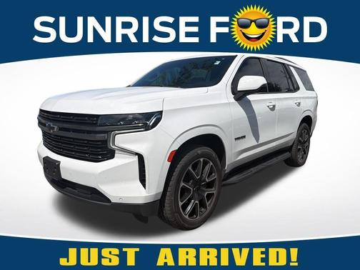 Summit White 2022 Chevrolet Tahoe RST