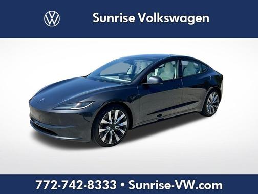 Gray 2024 Tesla Model 3 Base