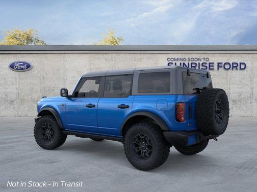 Blue 2026 Ford Bronco Badlands