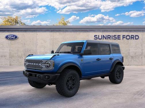 Blue Metallic 2026 Ford Bronco Badlands