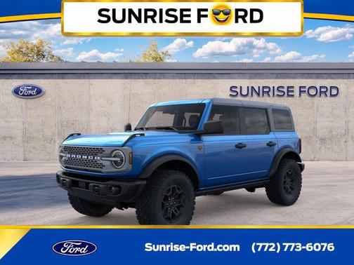 Blue Metallic 2026 Ford Bronco Badlands