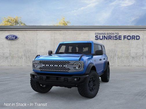 Blue 2026 Ford Bronco Badlands