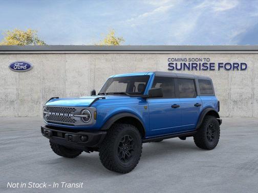 Blue 2026 Ford Bronco Badlands