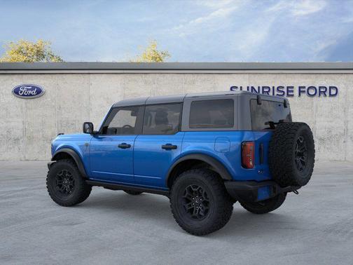 Blue 2026 Ford Bronco Badlands