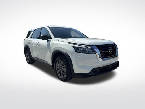 Glacier White 2023 Nissan Pathfinder S