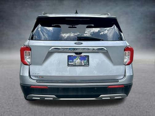 Silver Metallic 2021 Ford Explorer XLT