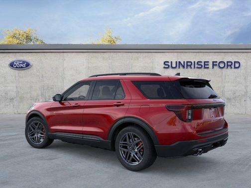 Red 2026 Ford Explorer ST