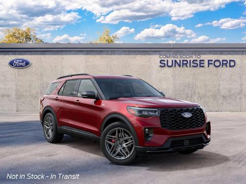 Ruby Red 2027 Ford Explorer ST-Line