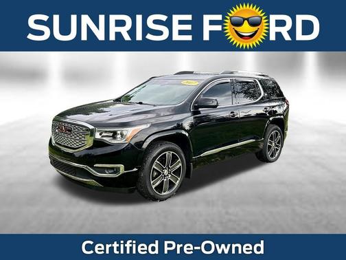 Ebony Twilight Metallic 2017 GMC Acadia Denali