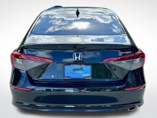 Black 2022 Honda Civic Sport