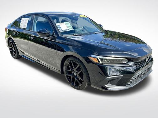 Black 2022 Honda Civic Sport