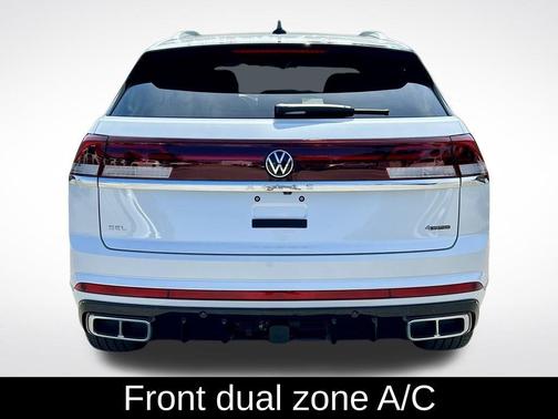 Opal White Pearl Effect 2025 Volkswagen Atlas Cross Sport 2.0T SEL Premium R-Line