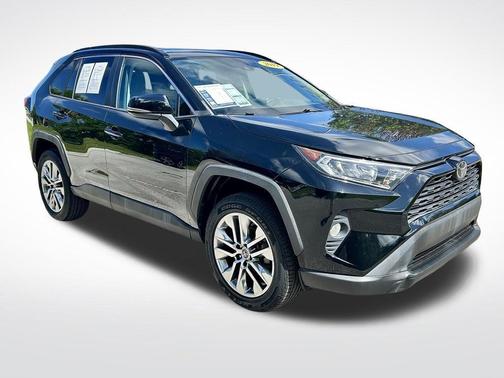 Midnight Black Metallic 2019 Toyota RAV4 XLE Premium