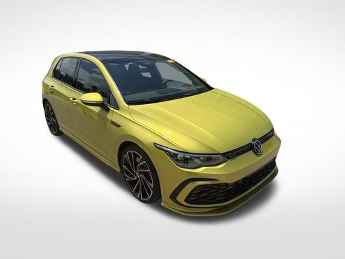 Pomelo Yellow 2022 Volkswagen Golf GTI 2.0T Autobahn