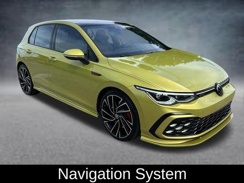 Pomelo Yellow 2022 Volkswagen Golf GTI 2.0T Autobahn