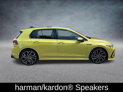 Pomelo Yellow 2022 Volkswagen Golf GTI 2.0T Autobahn