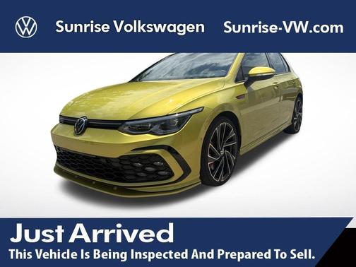 Pomelo Yellow 2022 Volkswagen Golf GTI 2.0T Autobahn