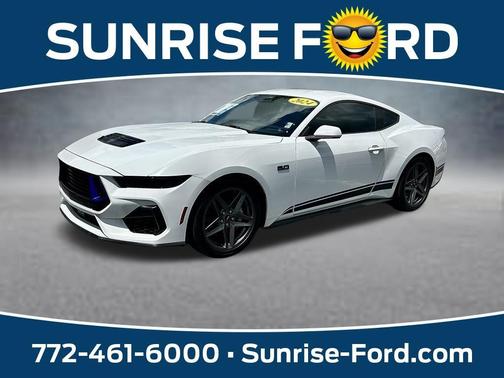 Oxford White 2024 Ford Mustang GT Premium