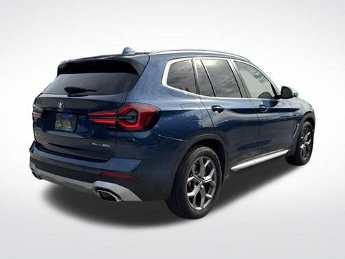 Blue Metallic 2022 BMW X3 sDrive30i